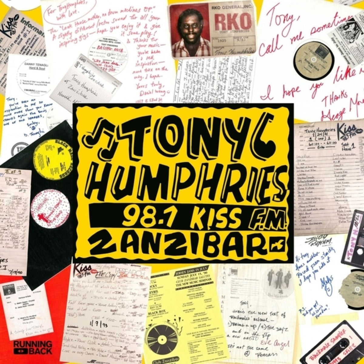 Running Back Mastermix: Kiss Fm Zanzibar Years: Part One (3LP)
