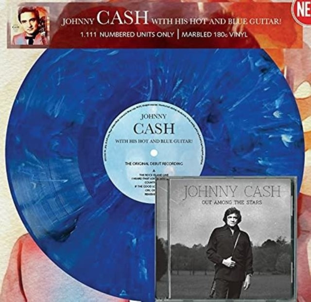 This LP Vinyl is brand new.Format: LP VinylThis item's title is: With His Hot & Blue Guitar / Out Among The StarsArtist: Johnny CashBarcode: 4260494436426Release Date: 9/3/2021