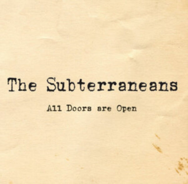 This CD is brand new.Format: CDThis item's title is: All Doors Are OpenArtist: SubterraneansBarcode: 4589767513221Release Date: 3/8/2024