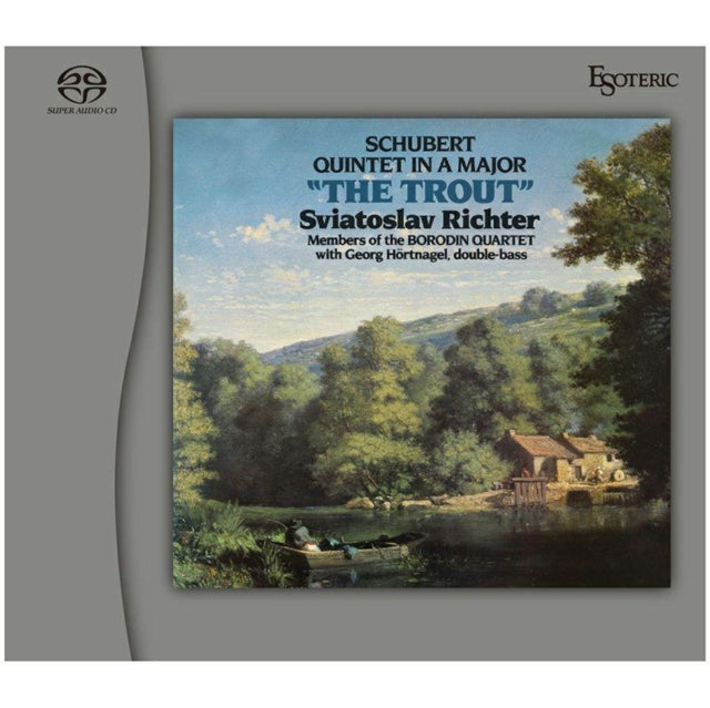 This Super Audio CD Hybrid is brand new.Format: Super Audio CD HybridThis item's title is: Schubert: Quintet In A Major The Trout / Wanderer FantasyArtist: Sviatoslav RichterBarcode: 4907034225477Release Date: 7/12/2024