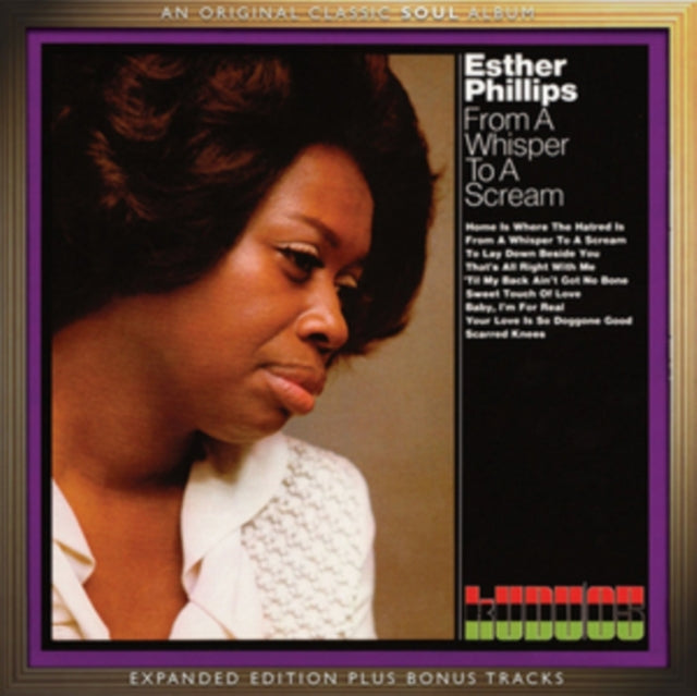 This CD is brand new.Format: CDThis item's title is: From A Whisper To A Scream (Expanded Edition)Artist: Esther PhillipsLabel: SoulMusic RecordsBarcode: 5013929082038Release Date: 4/2/2021
