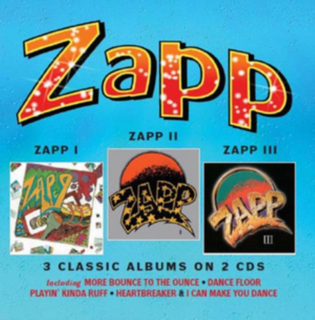 This CD is brand new.Format: CDMusic Style: FunkThis item's title is: Zapp I / Zapp Ii / Zapp Iii (2CD Deluxe Edition)Artist: ZappLabel: RobinsongsBarcode: 5013929951020Release Date: 9/23/2016