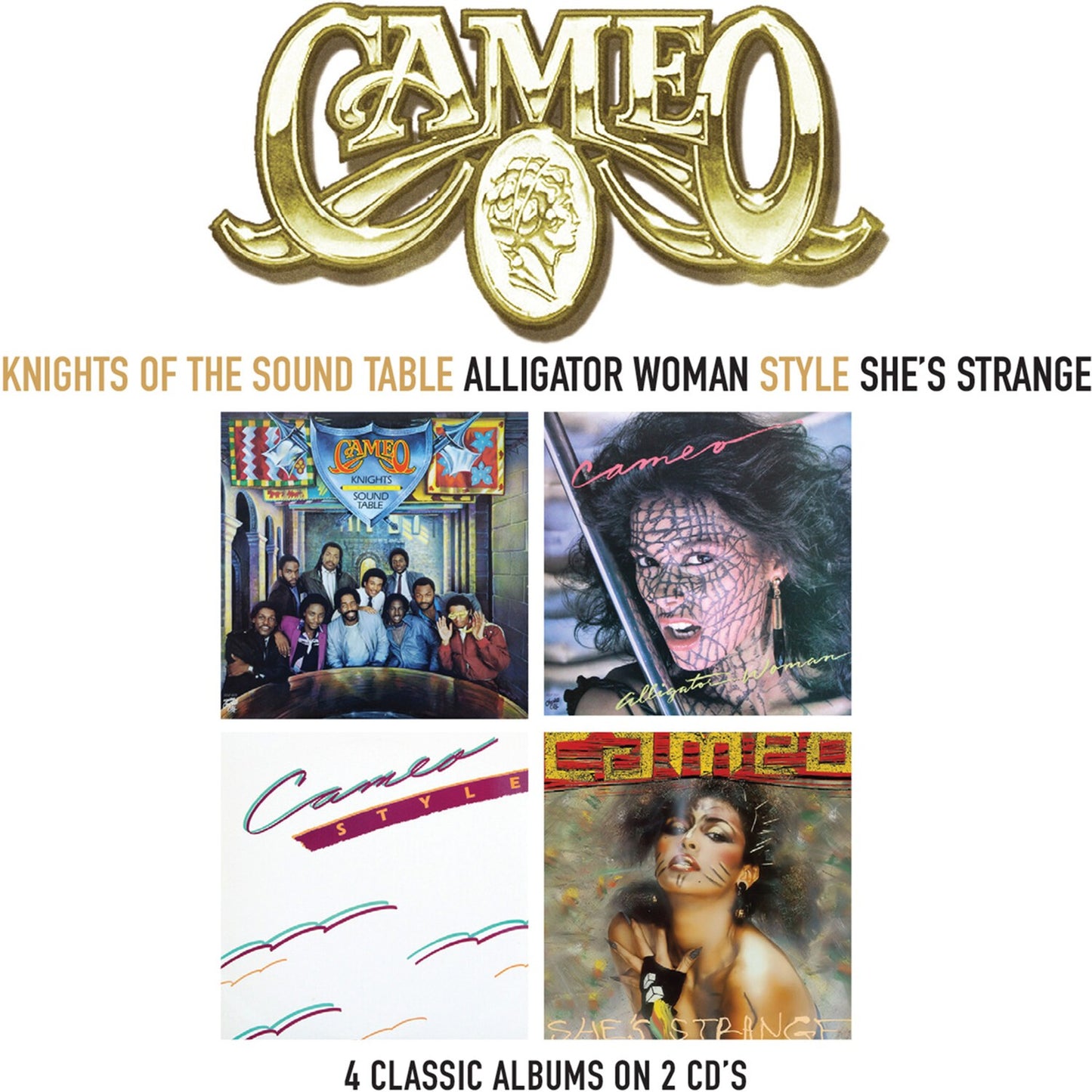 Kights Of The Soundtable/Alligator Woman/Style/Shes Strange (Four Albums On 2CDs)