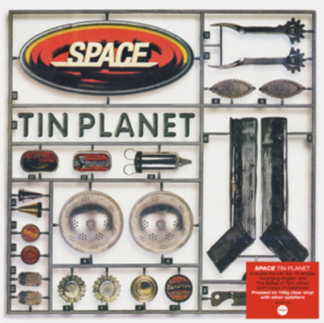 Tin Planet (Clear With Silver Splatter LP Vinyl)