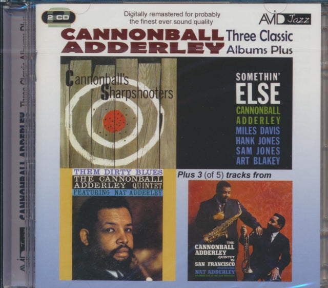 This CD is brand new.Format: CDMusic Style: Hard BopThis item's title is: Three Classic Albums PlusArtist: Cannonball AdderleyLabel: AVID UKBarcode: 5022810302223Release Date: 3/14/2011