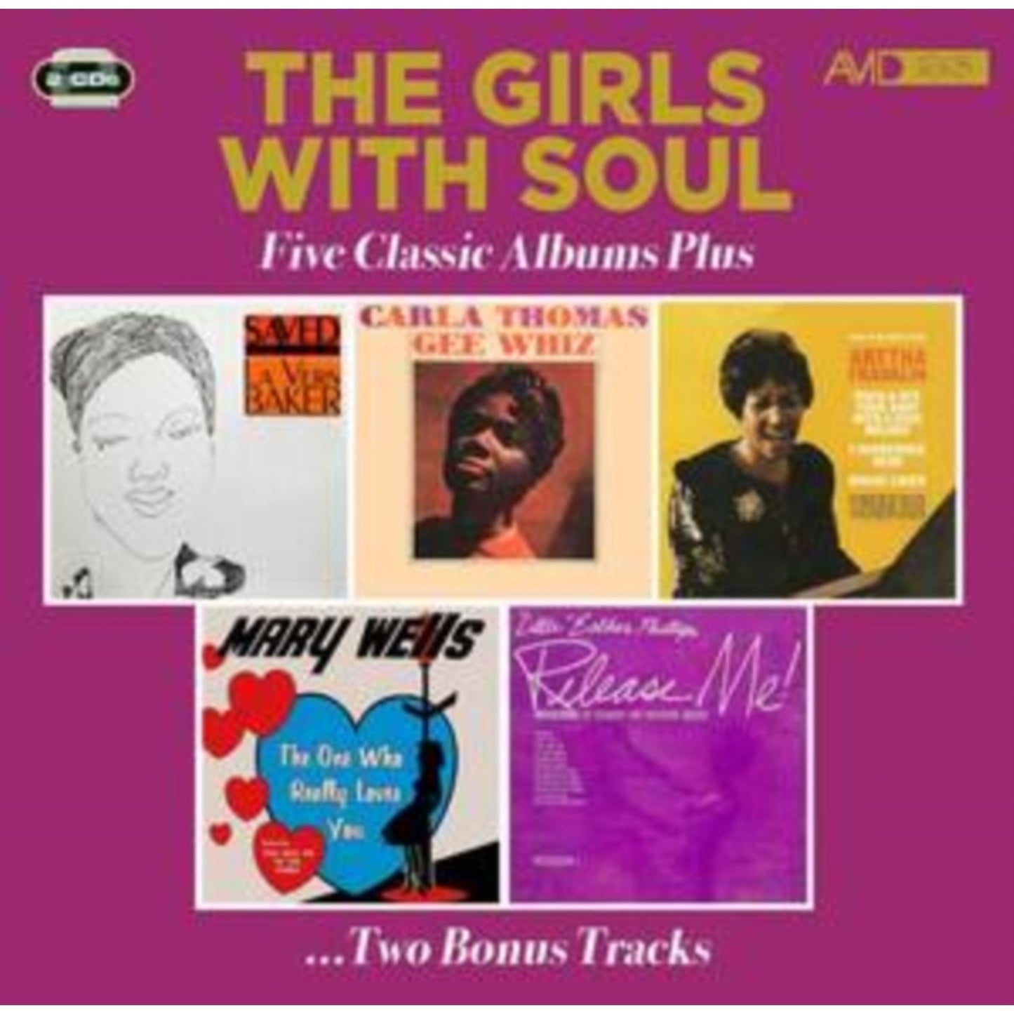 Girls W/ Soul - 5 Classic Albums (2CD)