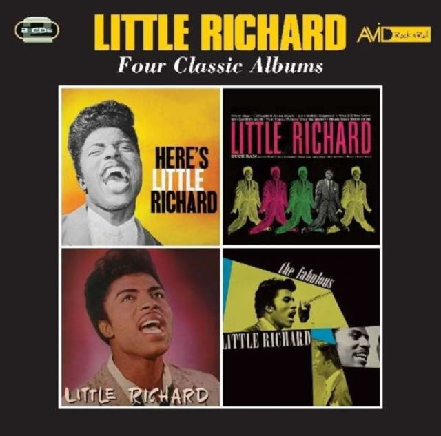 This CD is brand new.Format: CDThis item's title is: Here's Little Richard / Little Richard / Little Richard / Fabulous Little RichardArtist: Little RichardBarcode: 5022810721925Release Date: 3/2/2018