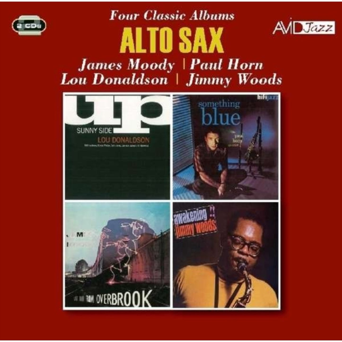 Alto Sax: 4 Classic Albums: Last Train From Overbrook / Something Blue / Sunny Side Up / Awakening