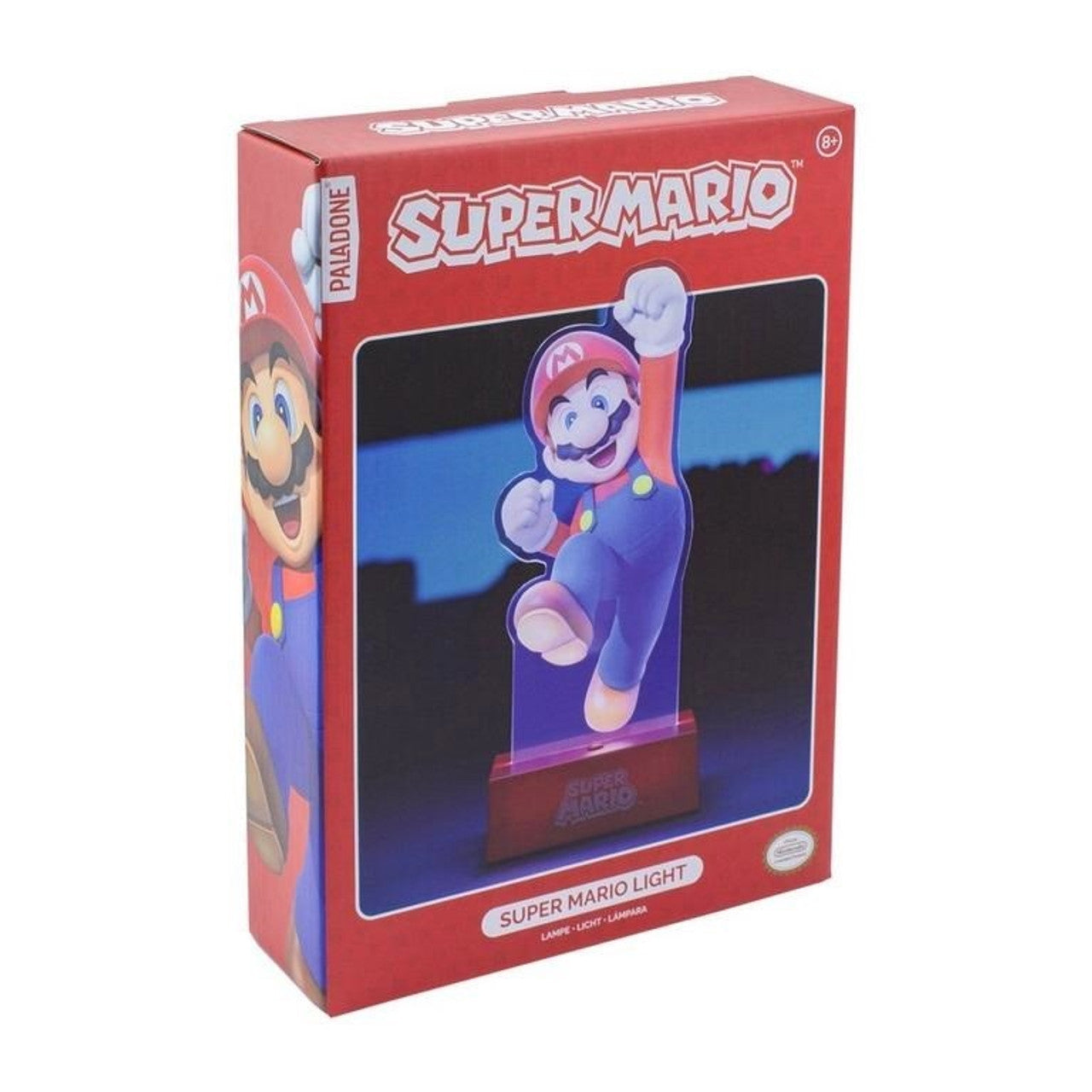 This is brand new.27CM (10.6") TALL USB OR BATTERY POWERED LED ACRYLIC LIGHT (USB CABLEINCLUDED, 3X AA BATTERIES NOT INCLUDED)This item's title is: Super Mario: Acrylic LightBarcode: 5055964767587This was released: 2022-03-01