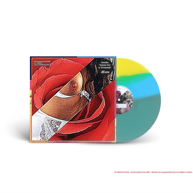 California Girls (Tri-Color Stripes/Trans. Electric Blue/Opaque Sky Blue/Opaque Light Yellow LP Vinyl)