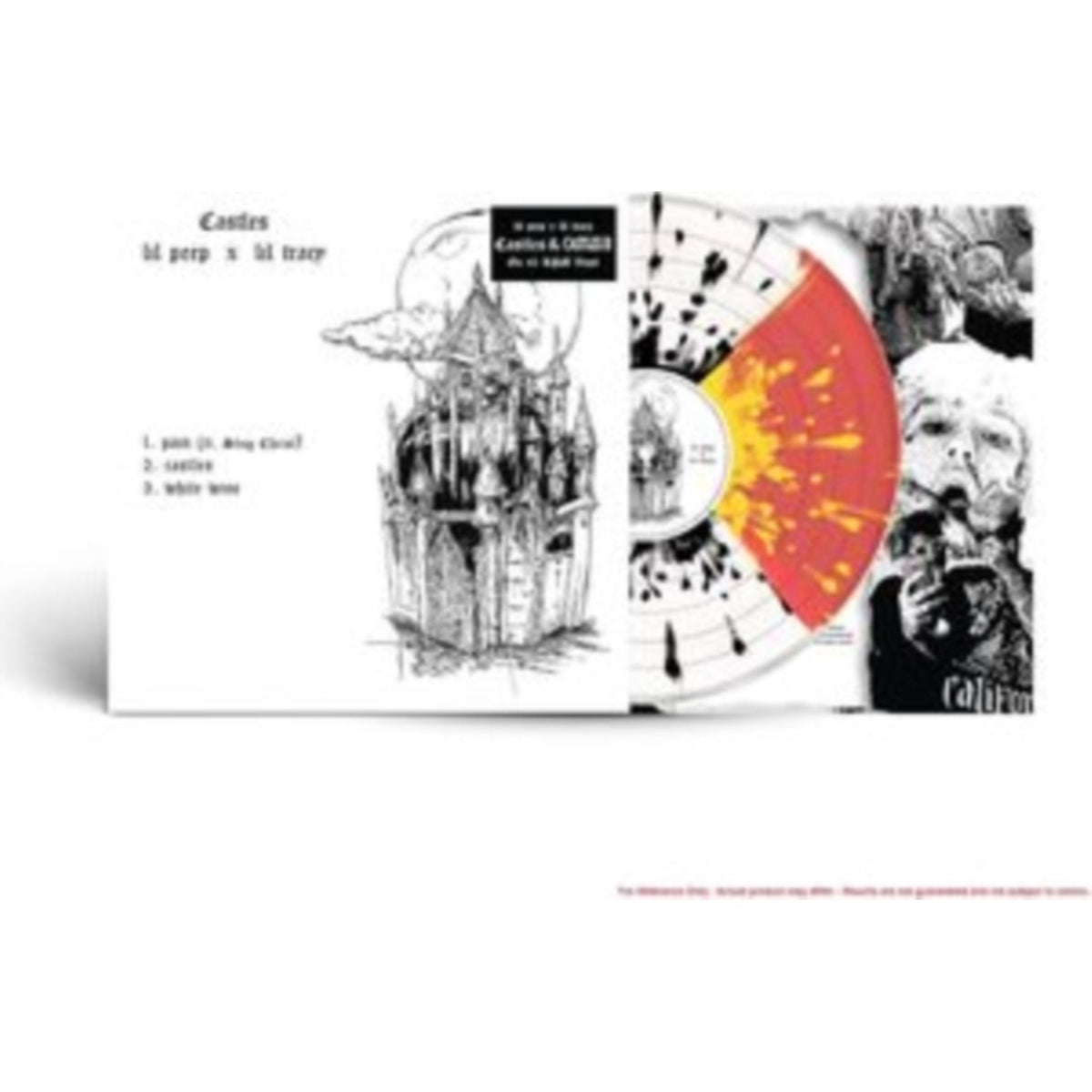 Live Forever & Castles I & Ii (White With Black Splatter/Red With Yellow Splatter LP Vinyl)
