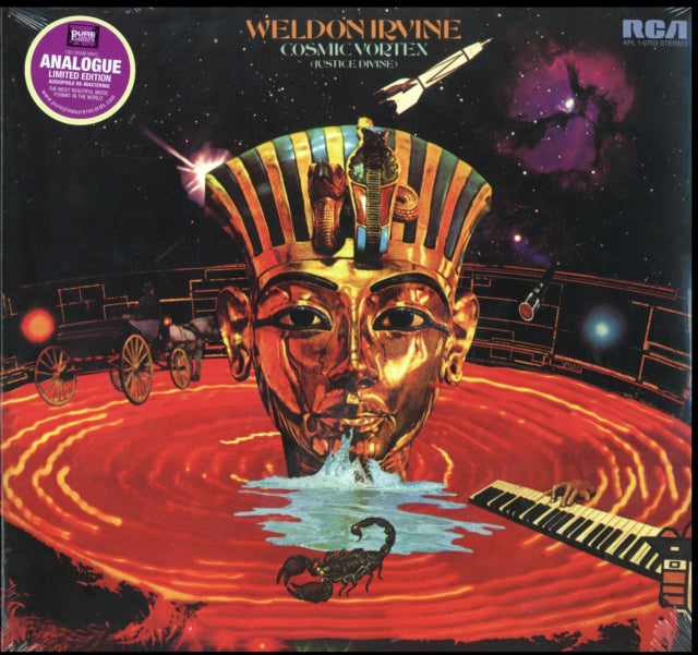 This LP Vinyl is brand new.Format: LP VinylMusic Style: Jazz-FunkThis item's title is: Cosmic Vortex (Justice Divine) (180G)Artist: Weldon IrvineLabel: Pure Pleasure RecordsBarcode: 5060149622841Release Date: 9/19/2025