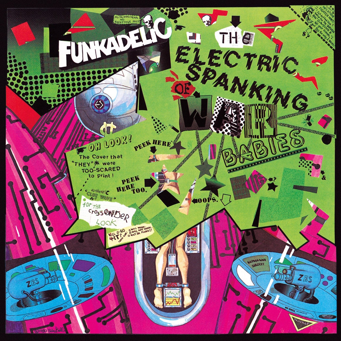 Electric Spanking Of War Babies (Green Fluorescent LP Vinyl)