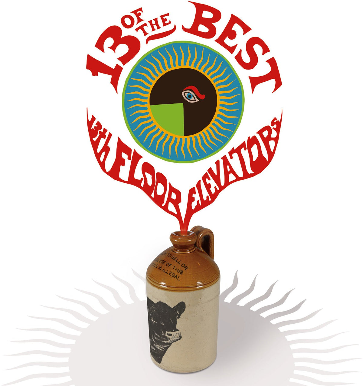 13 Of The Best Of The 13Th Floor Elevators (Red LP Vinyl/180G)