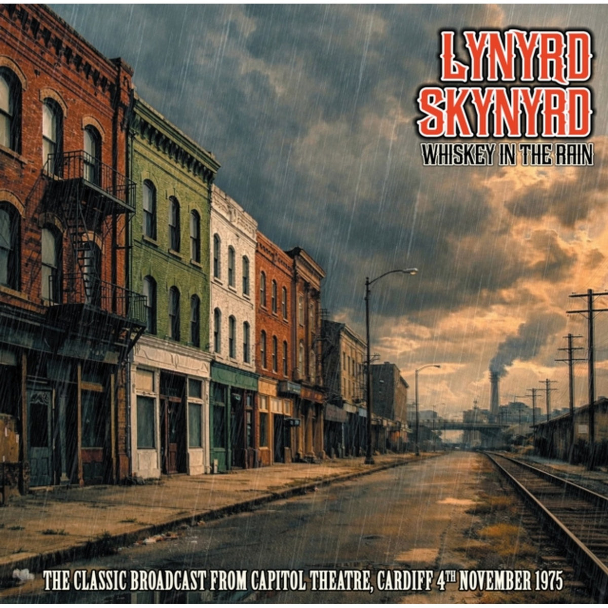Whiskey In The Rain (Splatter Grey & Red LP Vinyl)