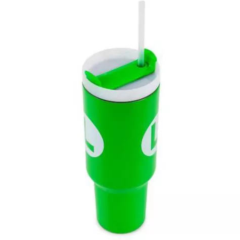Tumbler (40 oz): Super Mario: Luigi Icon - Pyramid America