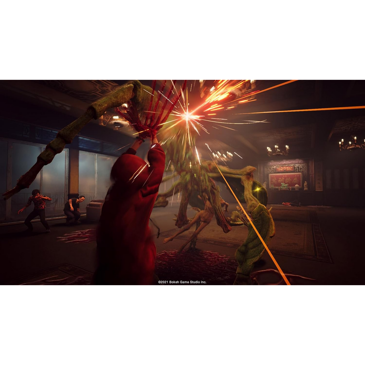 This is brand new.Set in the densely cluttered streets of "Kowlong," filled with obscurity and chaos, this battle action-adventure game casts players as the "Hyoki," an entity devoid of memory and physical form.