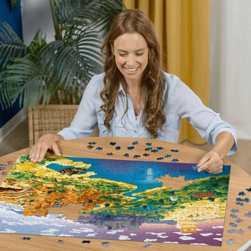 Puzzle: Minecraft: World of Minecraft (1,500 Pieces) - Ravensburger