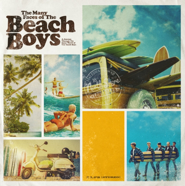 Many Faces Of Beach Boys (2LP/Yellow/Blue Transparent Marbled Vinyl/Import)
