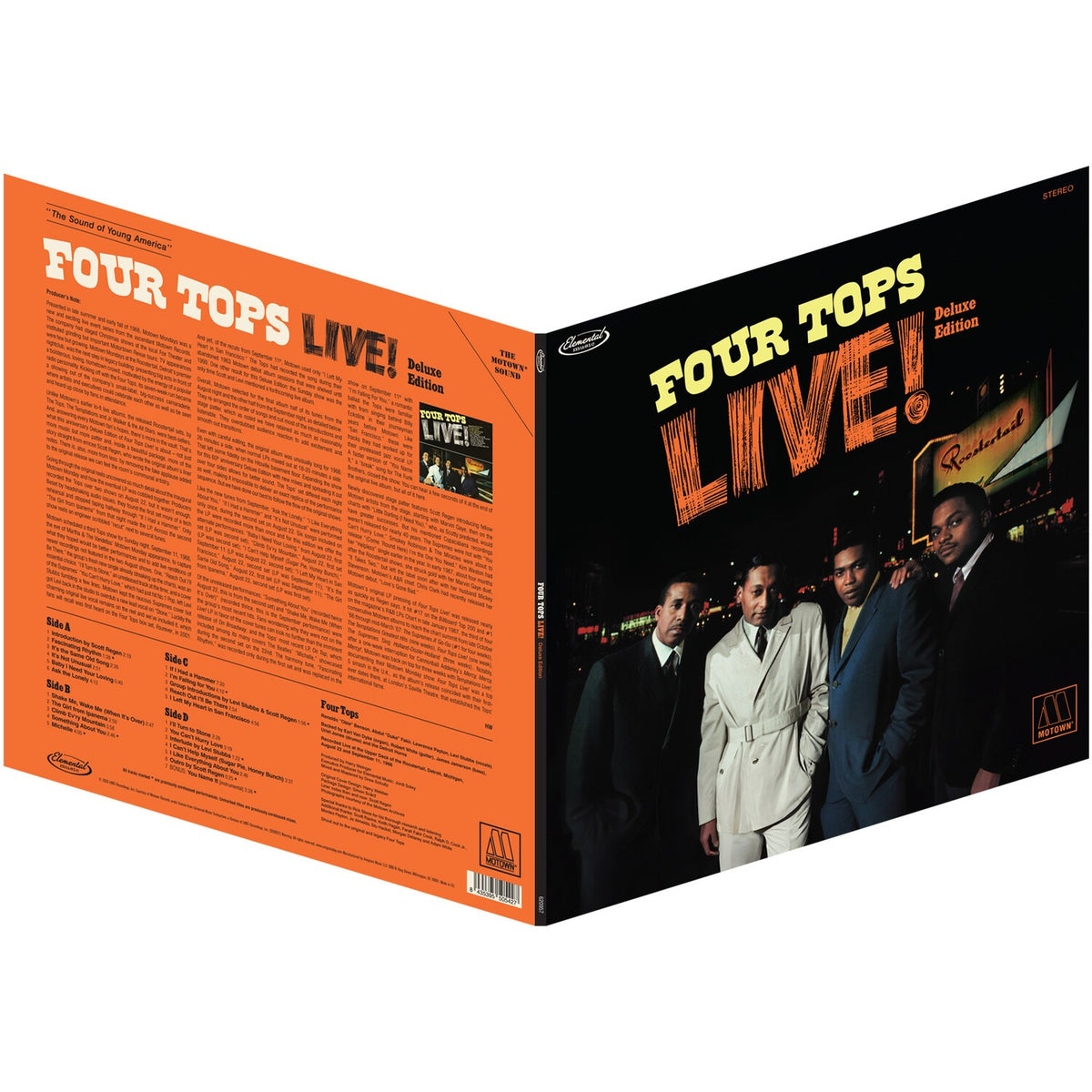 Four Tops Live - Complete Performance (2LP/Deluxe)