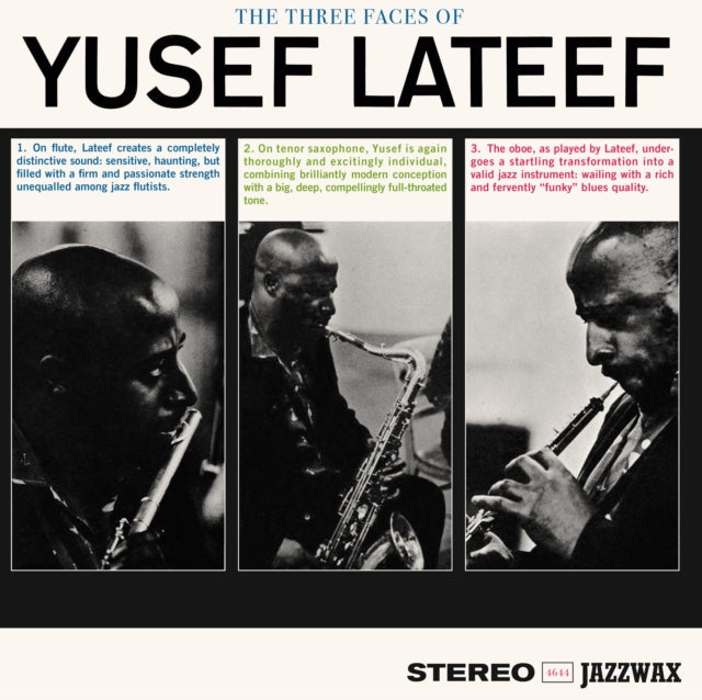 This LP Vinyl is brand new.Format: LP VinylThis item's title is: Three Faces Of Yusef Lateef (Limited Edition)Artist: Yusef LateefBarcode: 8435723701941Release Date: 10/24/2025