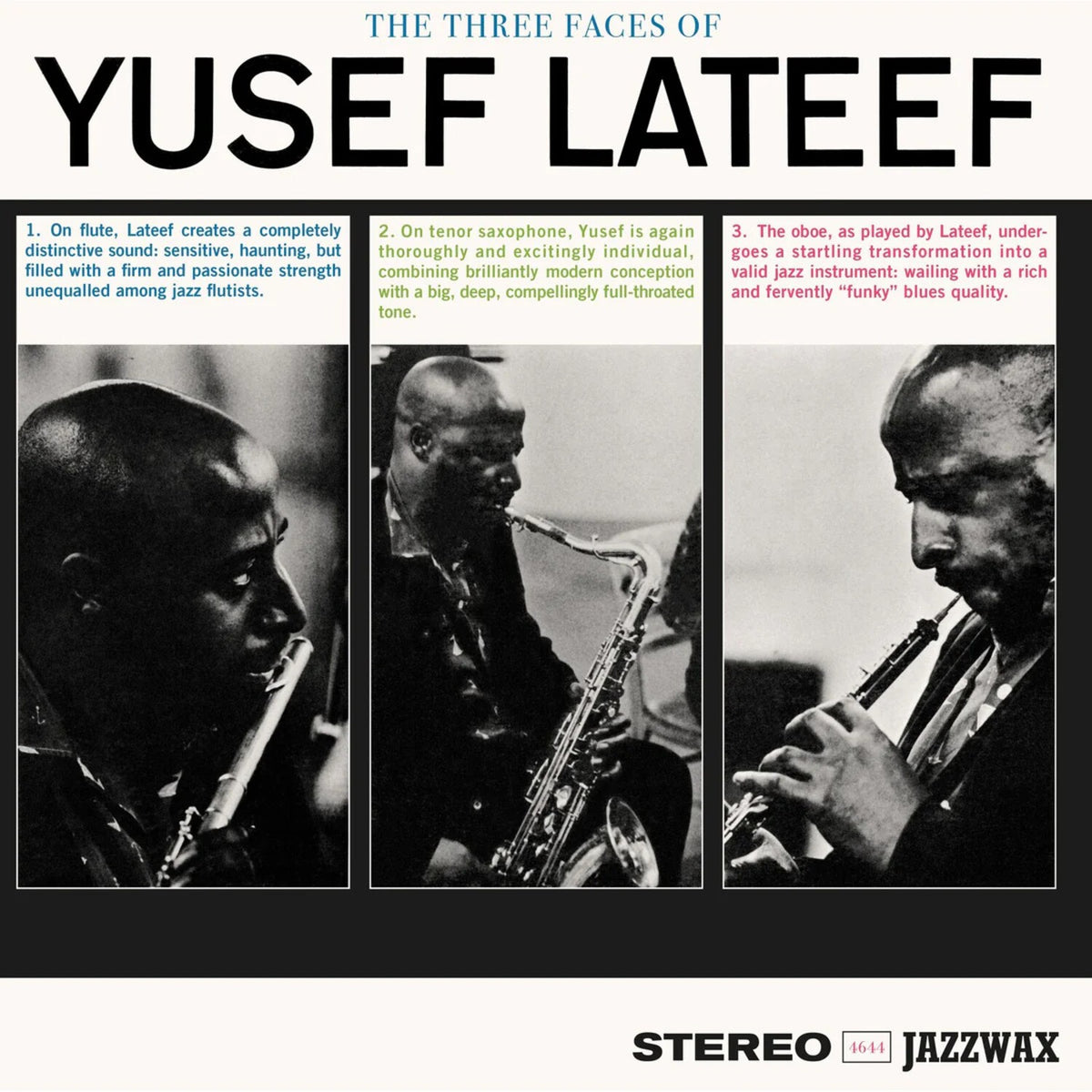 Three Faces Of Yusef Lateef (Limited Edition)