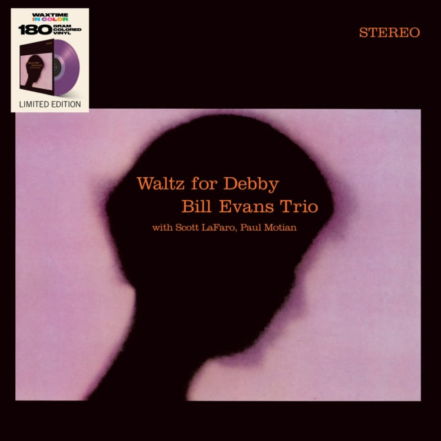 This LP Vinyl is brand new.Format: LP VinylMusic Style: Post BopThis item's title is: Waltz For Debby (Limited/Transparent Purple LP Vinyl/180G)Artist: Bill EvansLabel: WaxTime In ColorBarcode: 8436559464147Release Date: 4/20/2018