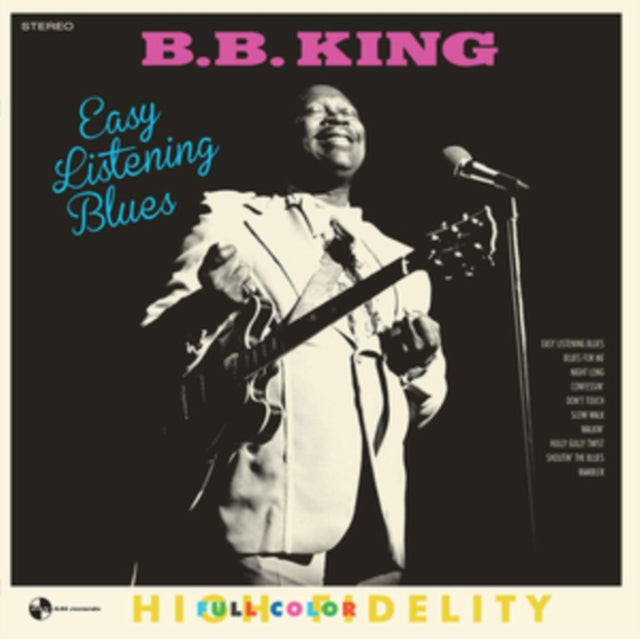 This LP Vinyl is brand new.Format: LP VinylMusic Style: Chicago BluesThis item's title is: Easy Listening Blues (2 Bonus Tracks/180G/Limited Virgin LP Vinyl)Artist: B.B. KingLabel: PAN AM RECORDSBarcode: 8436563182273Release Date: 1/18/2019