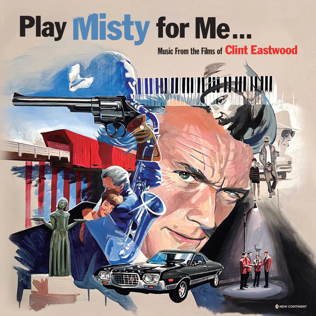 Play Misty For Me - Music From The Films Of Clint Eastwood (Blue LP Vinyl)