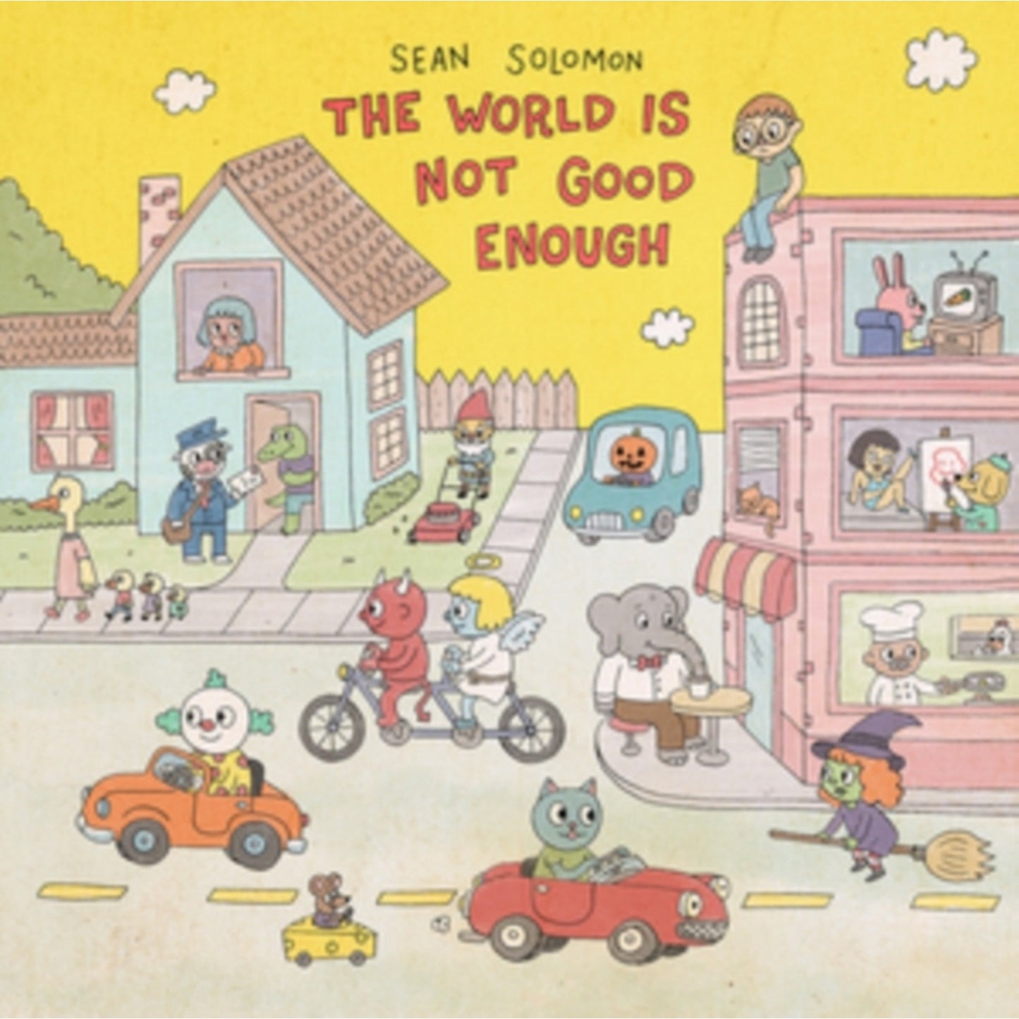 World Is Not Good Enough (Lemon Ice Cream/Solid White & Solid Yellow LP Vinyl)