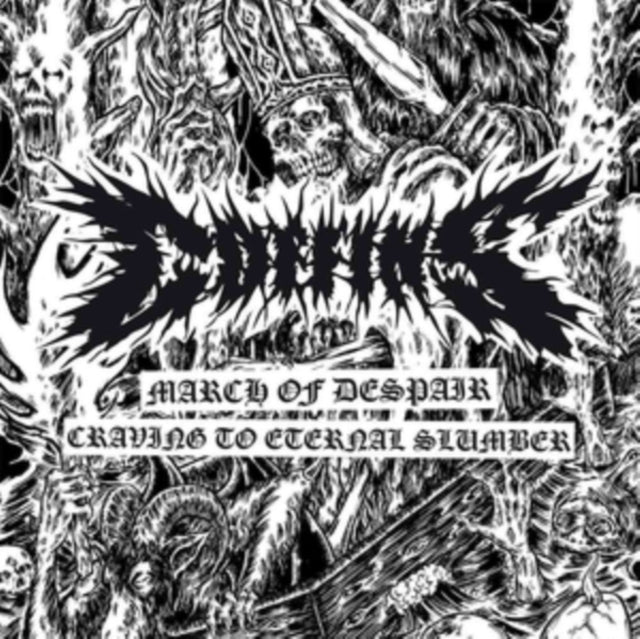 Product Image : This CD is brand new.<br>Format: CD<br>Music Style: Death Metal<br>This item's title is: March Of Despair / Craving To Eternal Slum<br>Artist: Coffins<br>Barcode: 8715392200823<br>Release Date: 1/31/2020