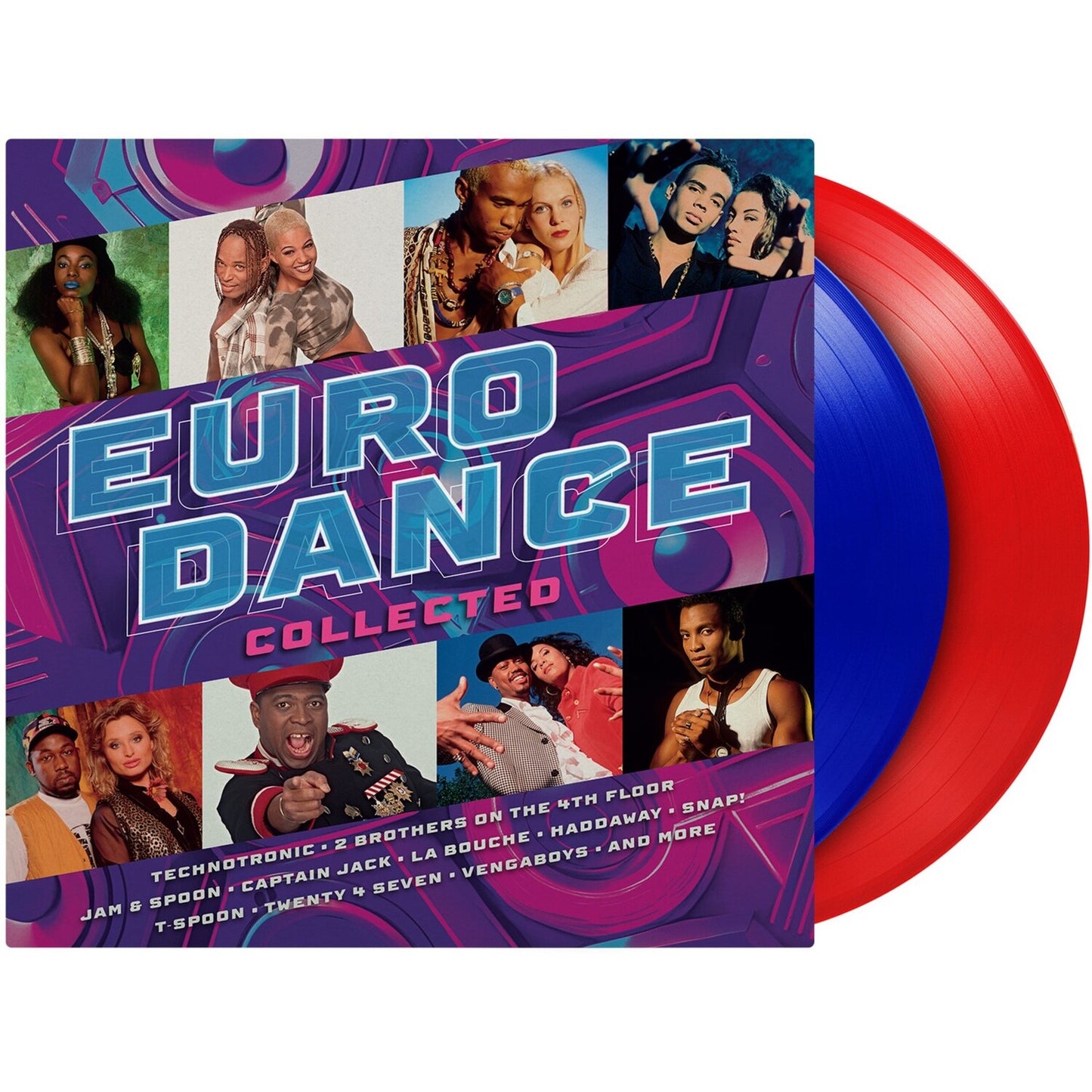 Eurodance Collected (Translucent Blue/Translucent Red Vinyl/2LP/180G)