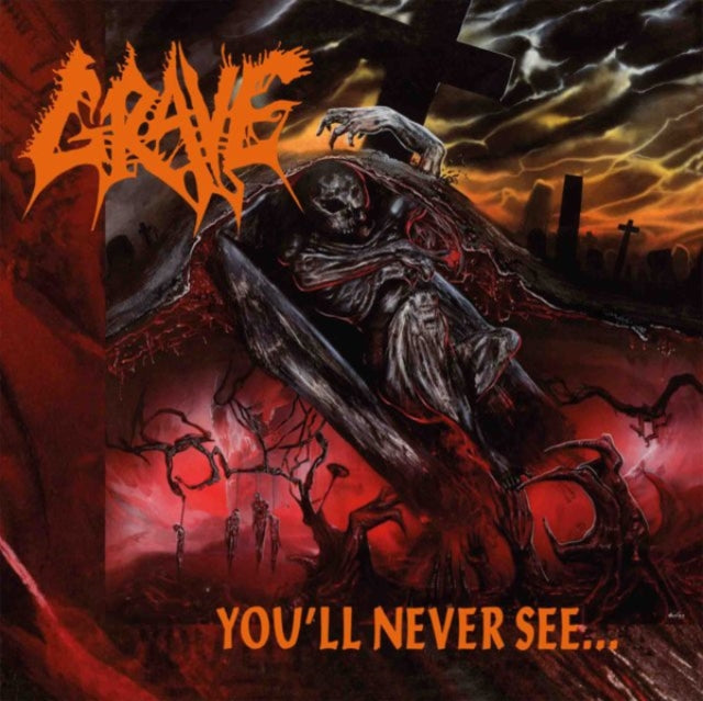 Product Image : This LP Vinyl is brand new.<br>Format: LP Vinyl<br>This item's title is: You Will Never See… (Cherry Eco Red LP Vinyl)<br>Artist: Grave<br>Barcode: 8721018000500<br>Release Date: 5/17/2024