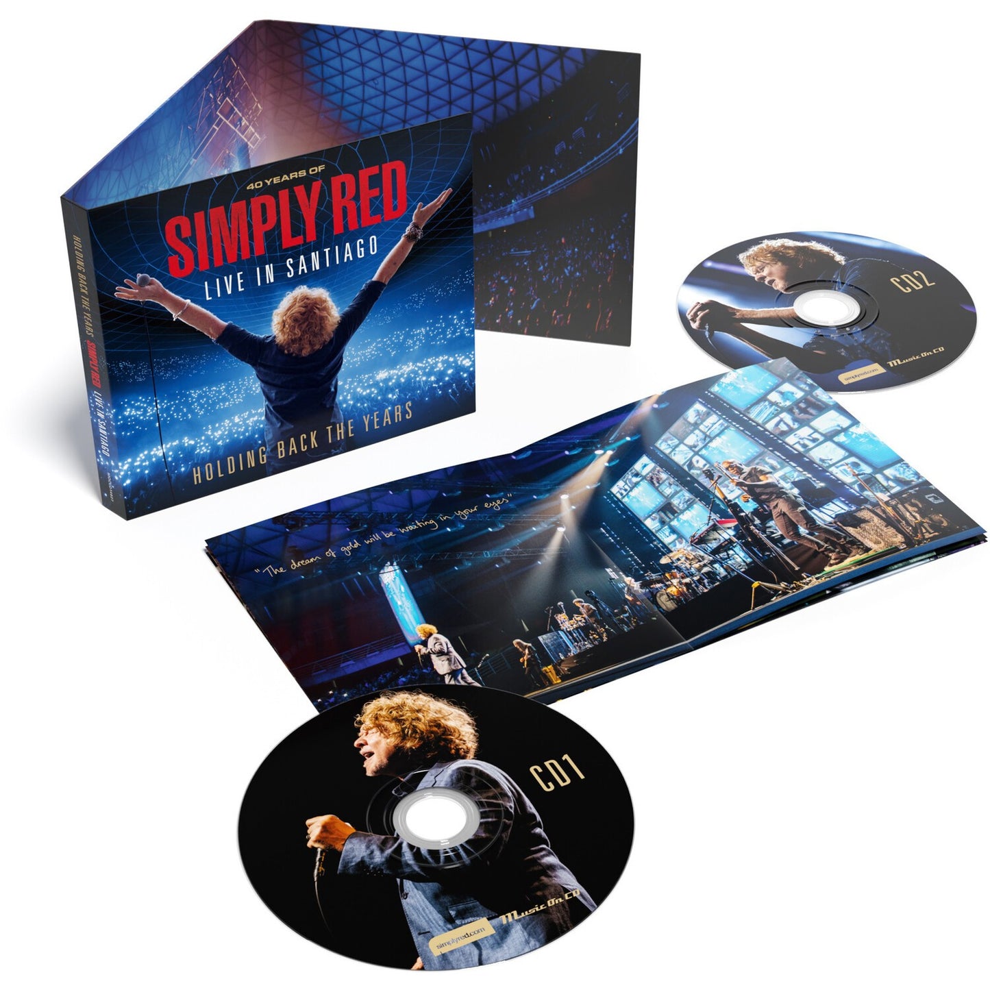 Holding Back The Years: Live In Santiago (2CD)