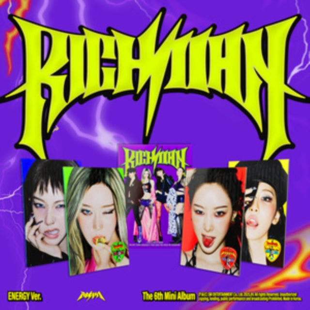 This CD is brand new.Format: CDThis item's title is: Rich Man (6Th Mini Album) (Energy Ver.) (Giselle Version)Artist: AespaBarcode: 8800260279862Release Date: 9/5/2025