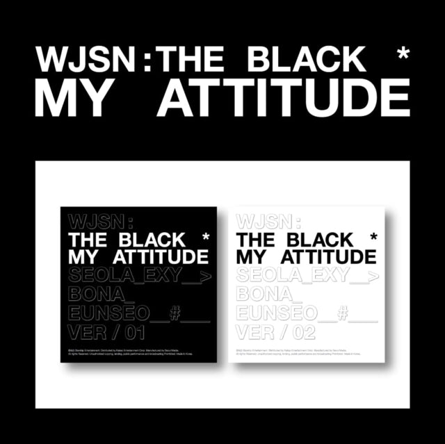 This CD is brand new.Format: CDMusic Style: K-popThis item's title is: My Attitude (1St Single Album)Artist: Wjsn The BalckLabel: STARSHIP ENT.Barcode: 8804775161315Release Date: 5/13/2021