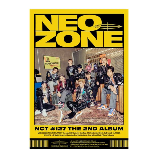 This CD is brand new.Format: CDMusic Style: K-popThis item's title is: Nct #127 Neo Zone (2Nd Album) (N Ver.)Artist: Nct 127Barcode: 8809699969238Release Date: 3/6/2020