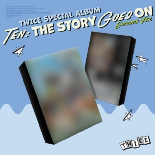 This CD is brand new.Format: CDThis item's title is: Ten: The Story Goes On (Episode Ver.)Artist: Twice Barcode: 8809954224386Release Date: 10/10/2025