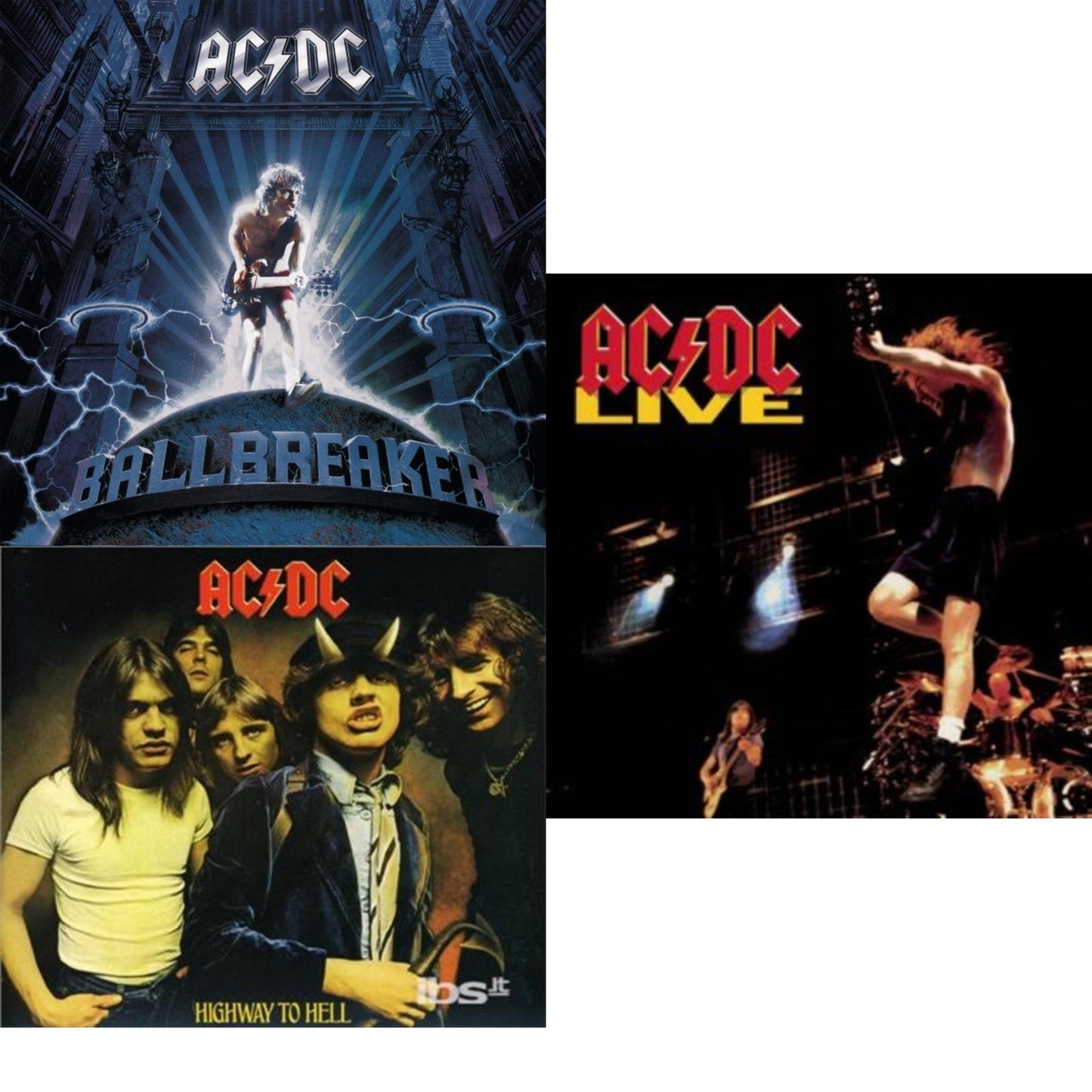 Highway To Hell & Live & Ballbreaker