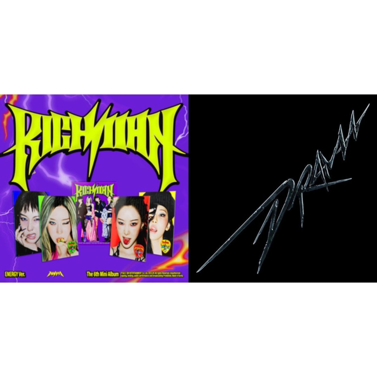 Rich Man (6Th Mini Album) (Energy Ver.) (Group Version) & Drama (4Th Mini Album/Version C)