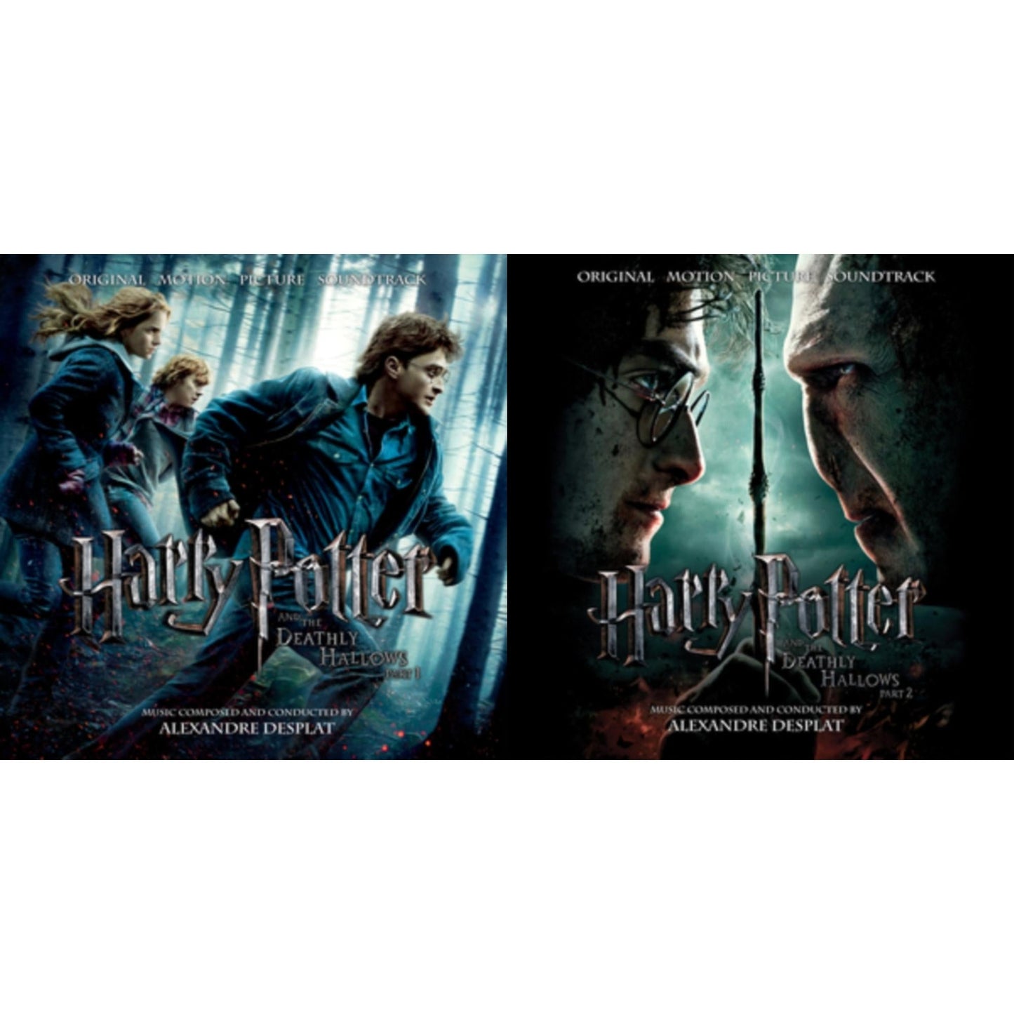 Harry Potter & The Deathly Hallows, Pt. 1 (Ost) (2LP) & Harry Potter & The Deathly Hallows, Pt. 2 (Ost) (2LP)