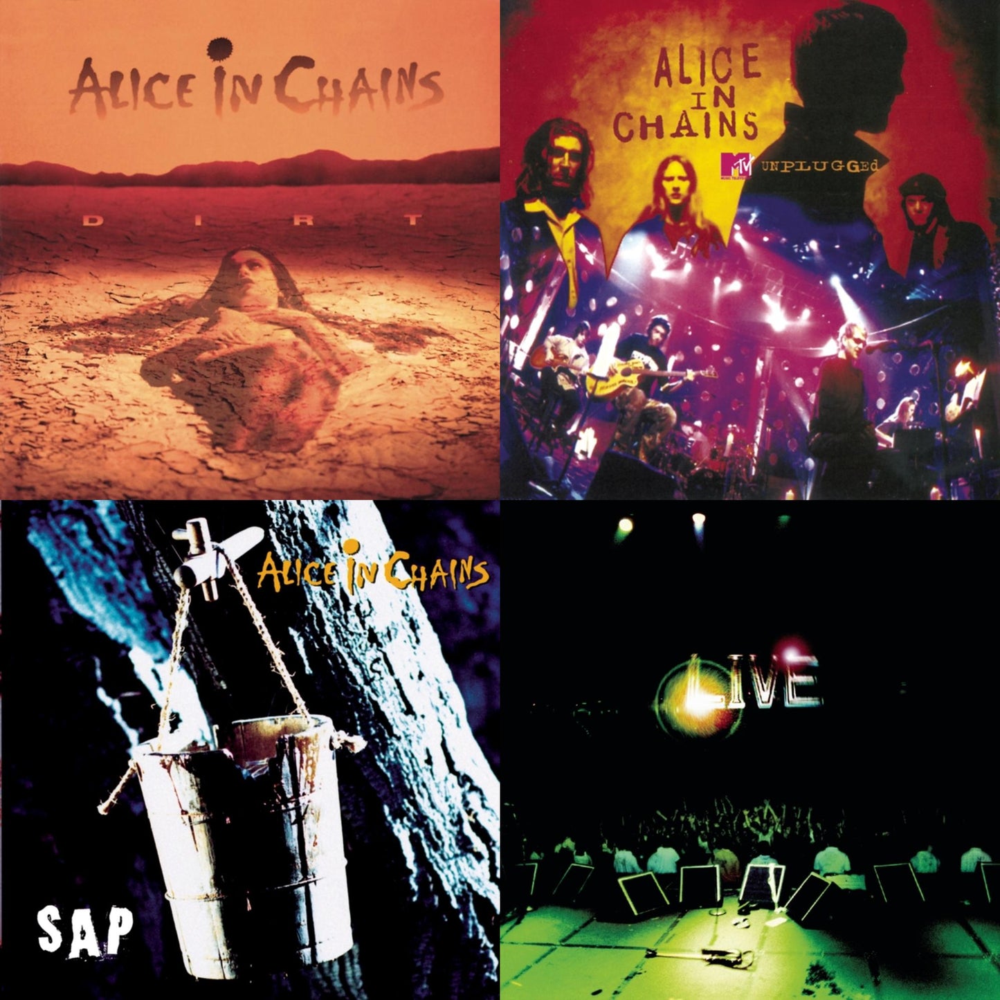 Dirt & Unplugged & Sap & Live
