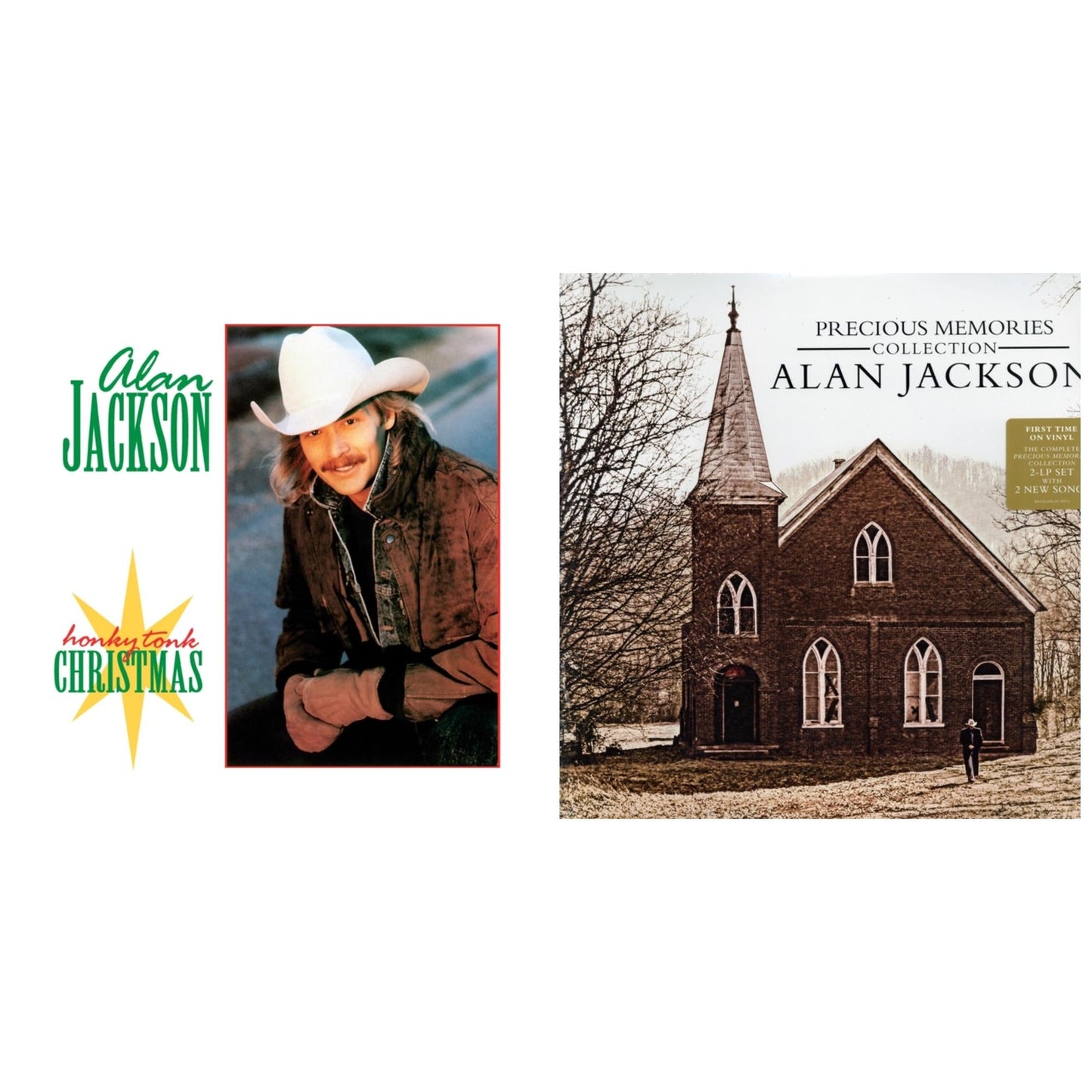 Honky Tonk Christmas & Precious Memories Collection (LP)
