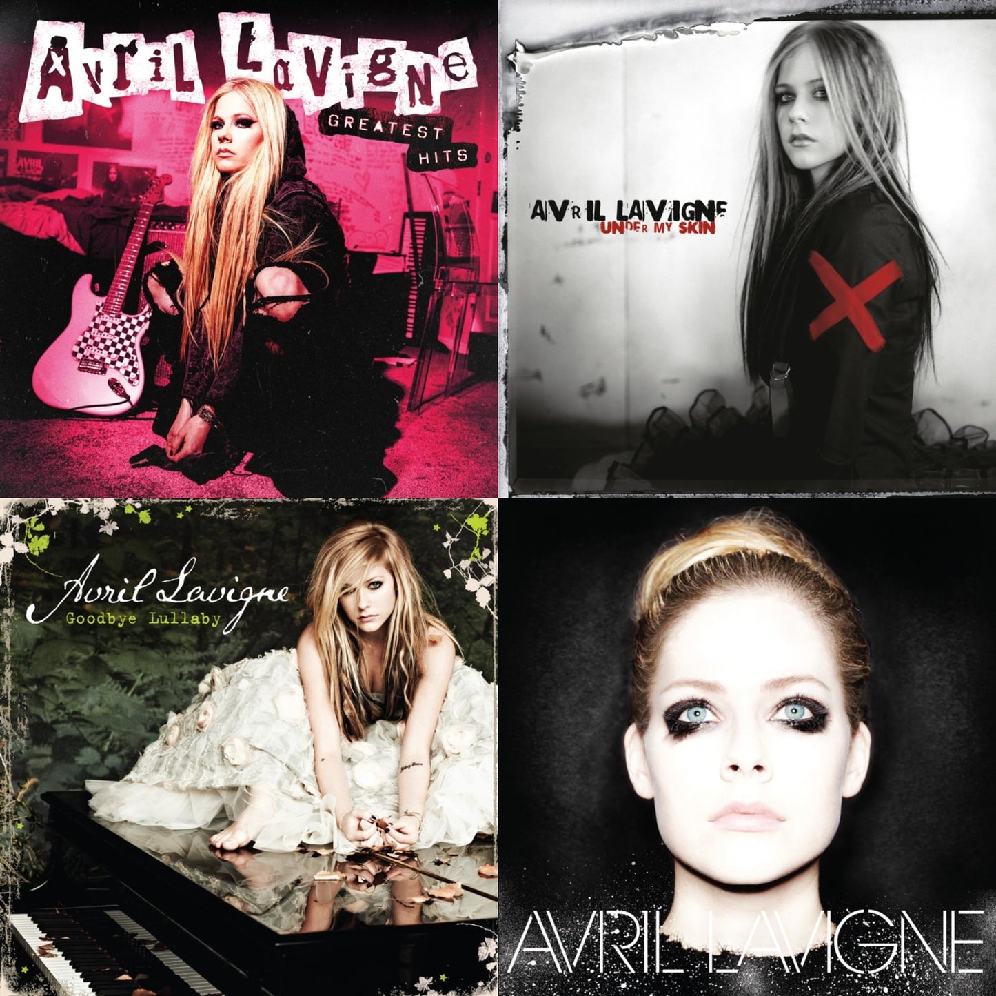 Greatest Hits (2LP) & Under My Skin & Goodbye Lullaby (2LP) & Avril Lavigne (2LP)