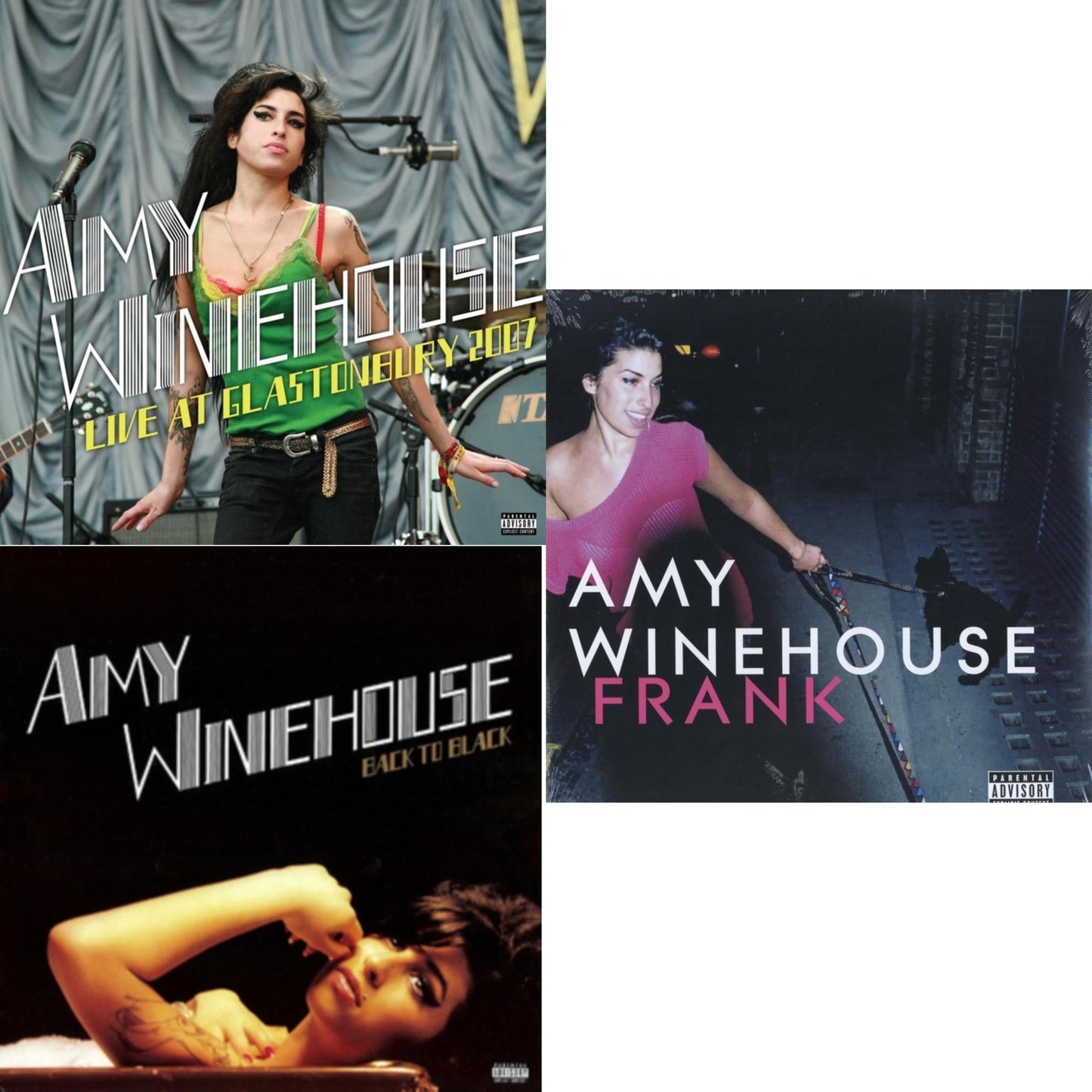 Live At Glastonbury 2007 (2LP) & Back To Black & Frank (X) (2LP)