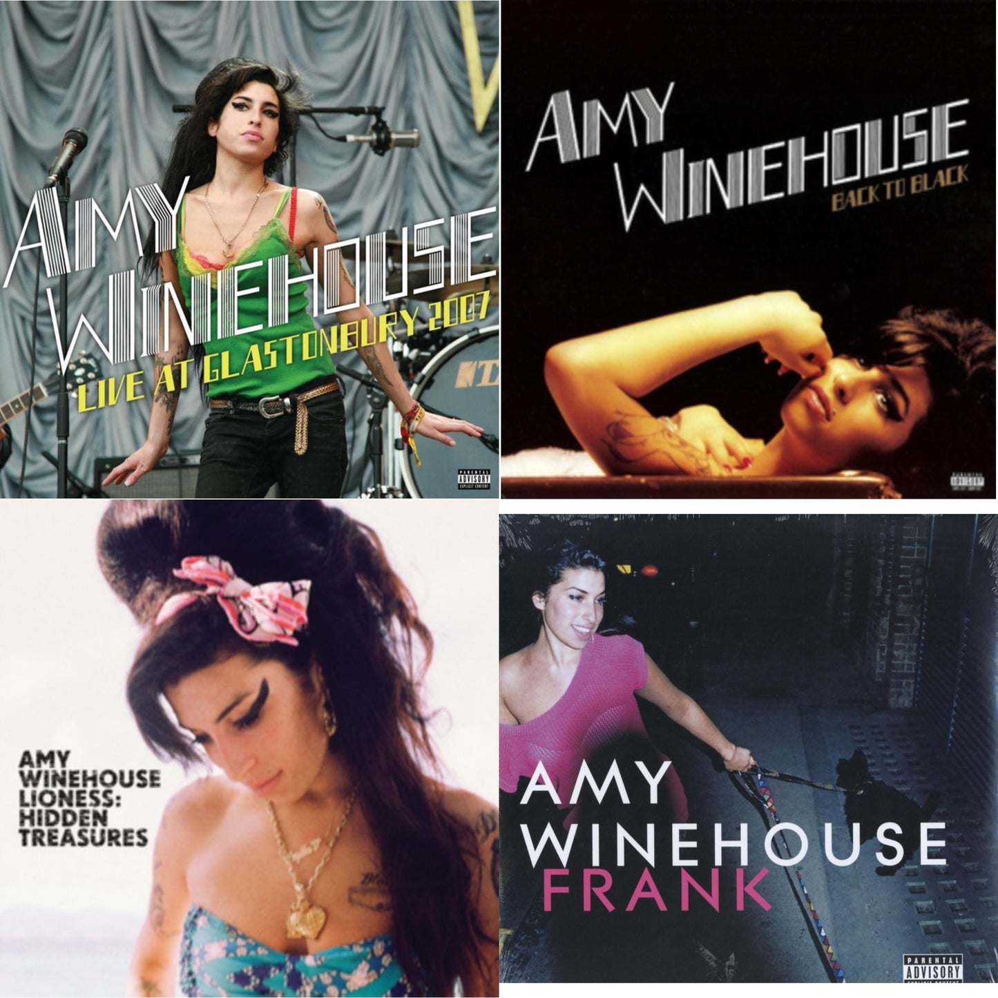 Live At Glastonbury 2007 (2LP) & Back To Black & Lioness: Hidden Treasures & Frank (X) (2LP)