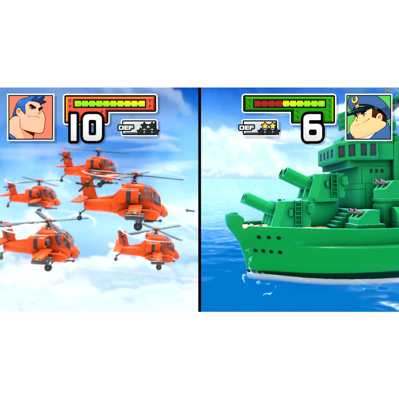 This is brand new.Rally the troops! Advance Wars is marching to Nintendo Switch
Command an army in strategic, turn-based combat as a tactical adviser for the Orange Star Army. Your expertise is needed as you move land, air, and naval units across the battlefield.