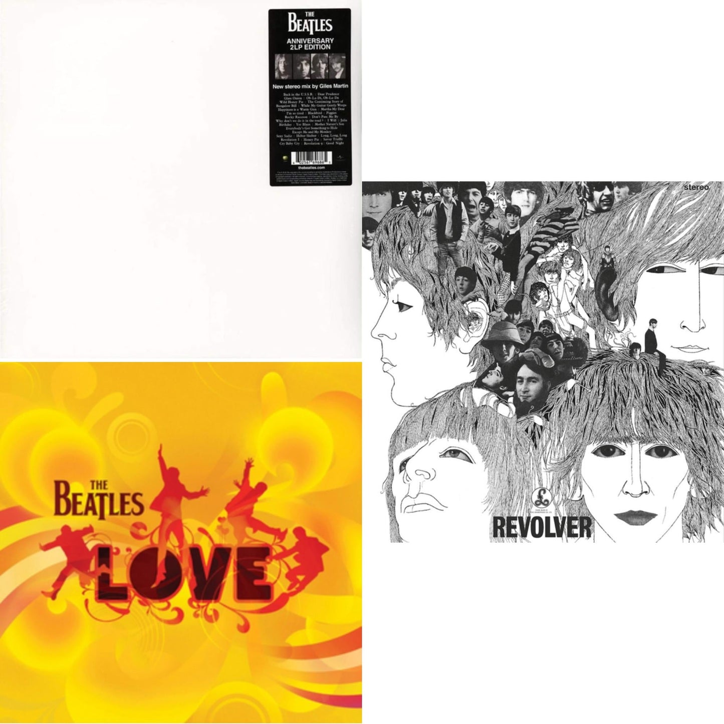 Revolver Special Edition & Love & Beatles (The White Album) (2LP)