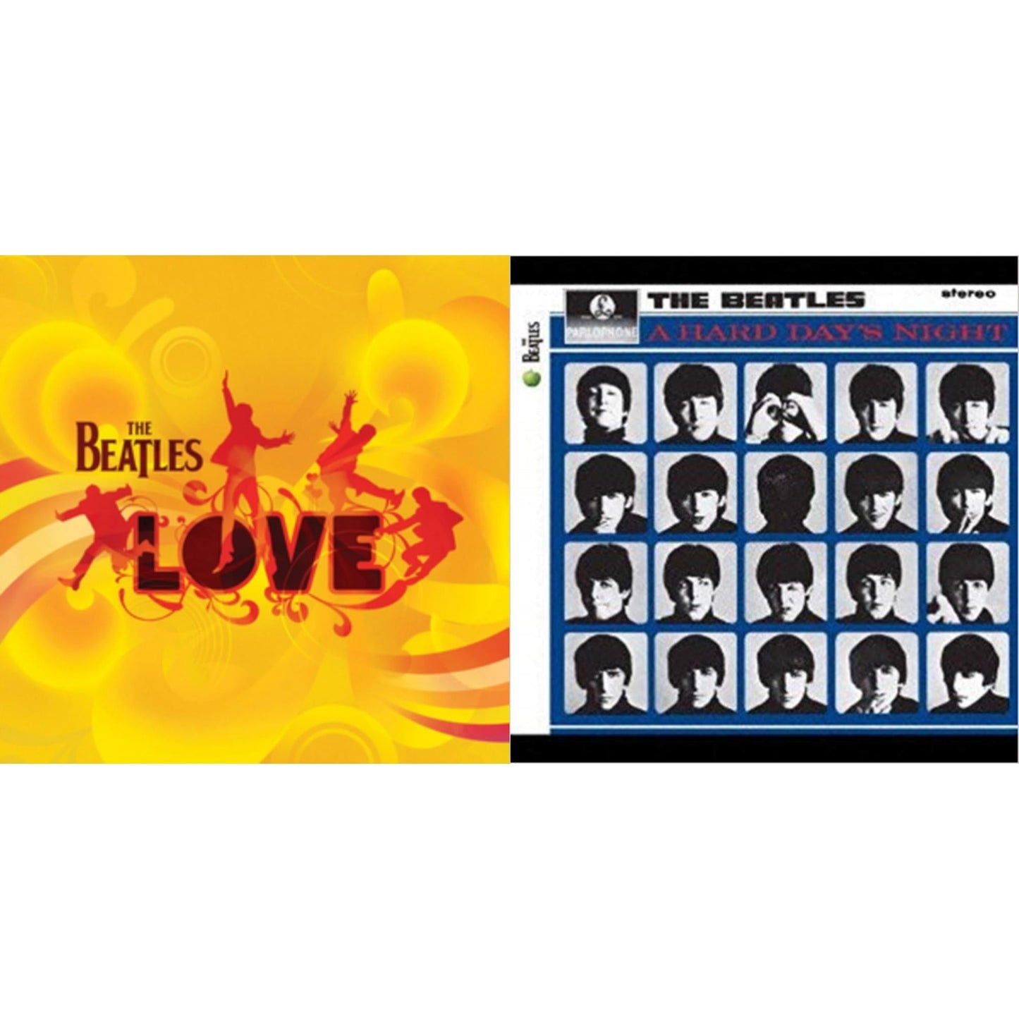 Beatles - Hard Day's Night & Love - LP Vinyl Bundle