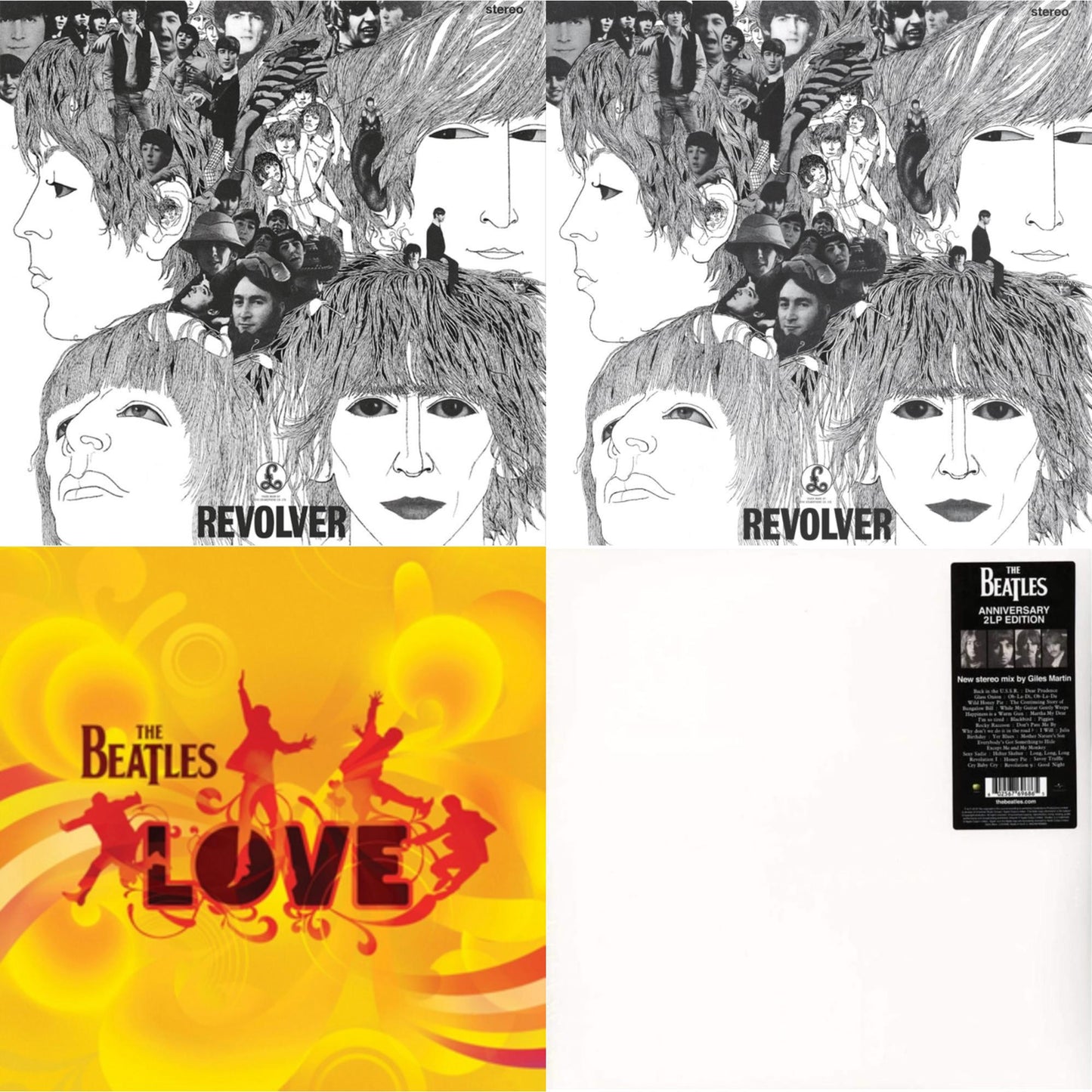Revolver Special Edition & Revolver - Special Edition (Picture Disc) & Love & Beatles (The White Album) (2LP)